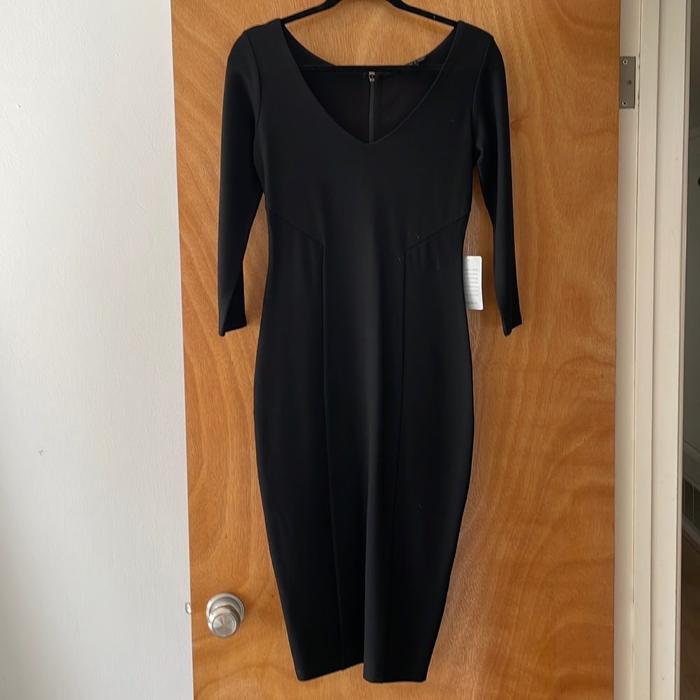 Felicity & Coco Black MIDI Dress